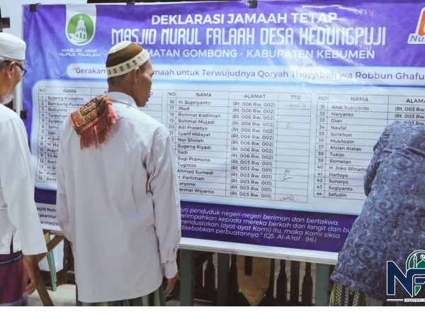 Heboh! Masjid Nurul Falaah Kedungpuji Gaungkan Gerakan Sholat Berjamaah demi Bangun Peradaban